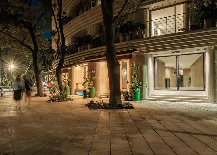 New 1bed With Rooftop Terrace Beside Parque Appartamento Città del Messico