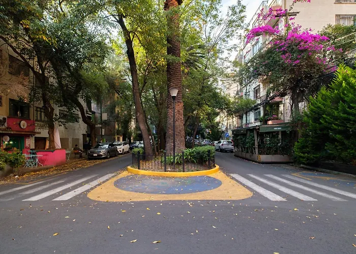 New 1bed With Rooftop Terrace Beside Parque Città del Messico